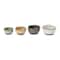 Hello Honey® Stoneware Bowls with Reactive Glaze Finish, 4ct.